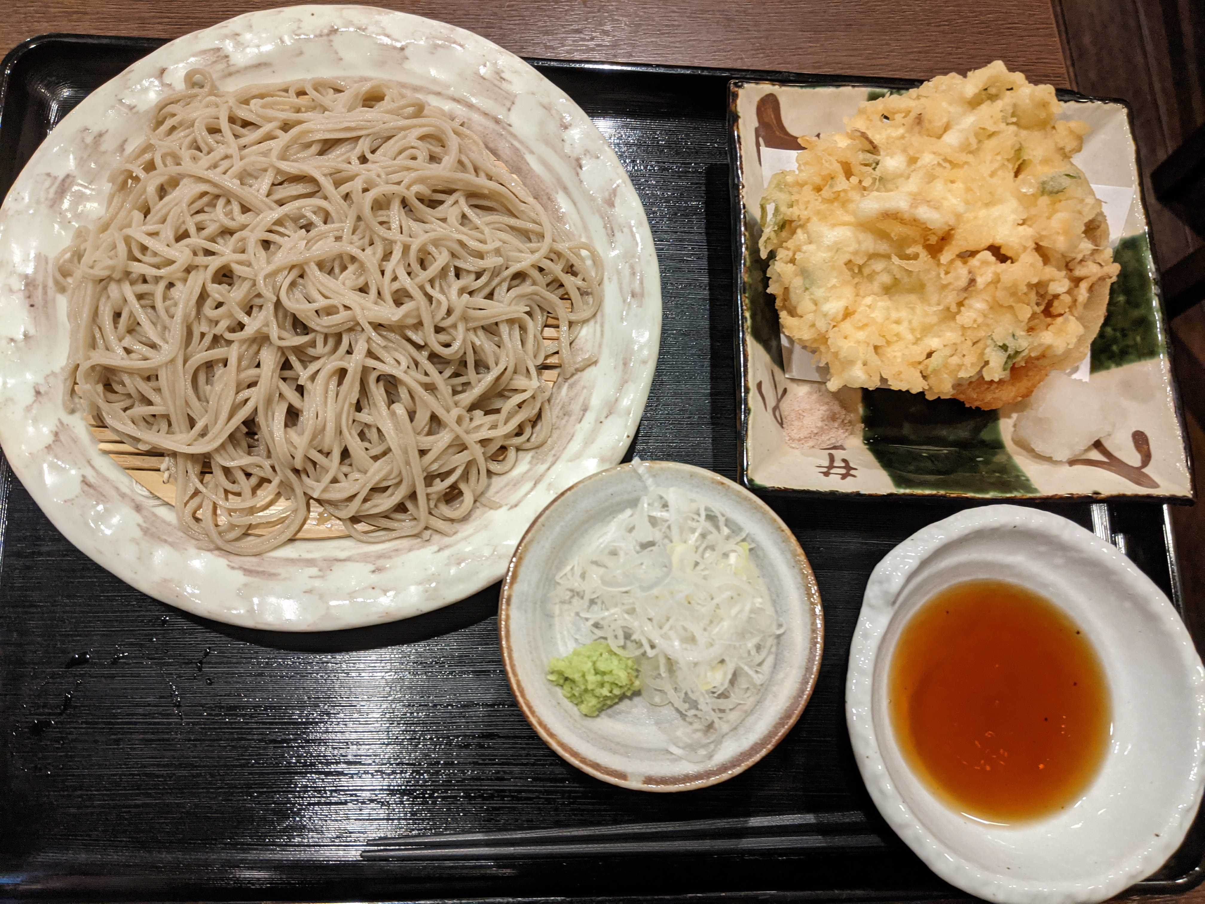 新生姜とハーブシュリンプかき揚げそば ＠千葉 津田沼 つだぬまや chococco のスイーツ*パン倶楽部 ひたすら食い意地 楽天ブログ