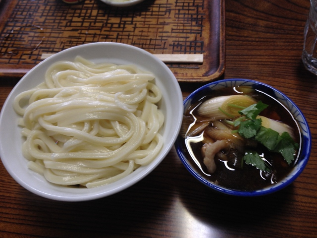 肉つゆうどん