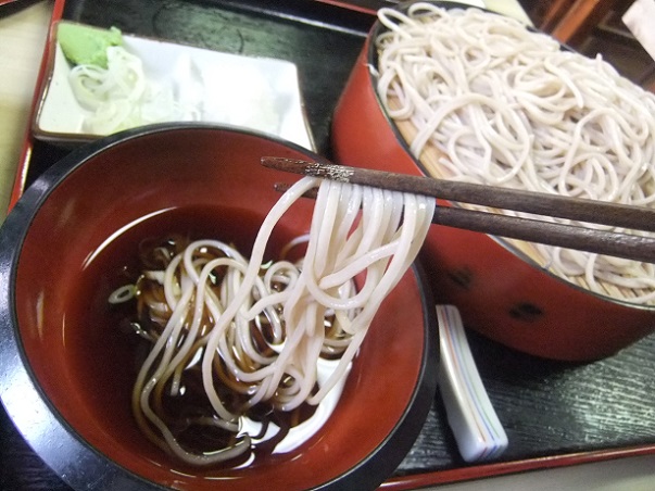 千住東２丁目・きそば更科の生桜えびせいろ２