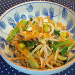 根岸農園さんのレシピ 野菜たっぷりナムル