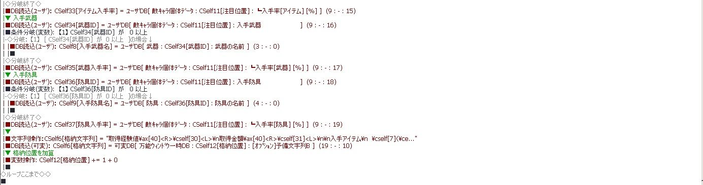 第3回 モンスターデータをcdbに格納する はるししのウディタで制作日記帳 楽天ブログ