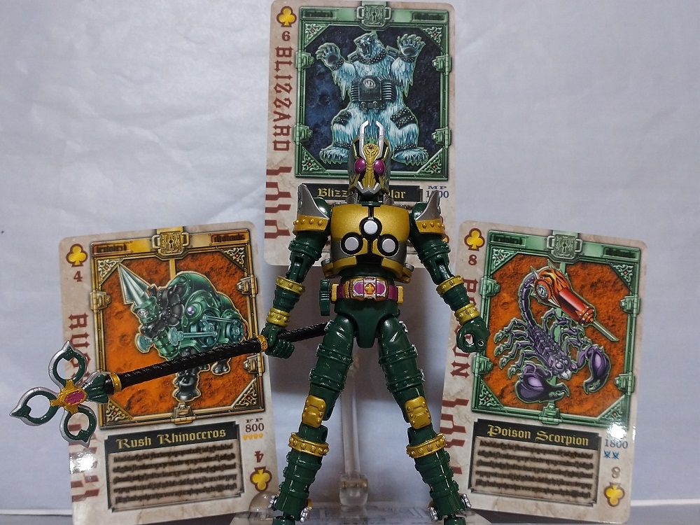 ラウズカード ブリザードベノム 仮面ライダーレンゲル トレカ クローバー9 ラウズカード ブリザードボーラー 仮面ライダー剣 トレカ