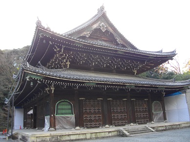 泉涌寺仏殿（修復中）