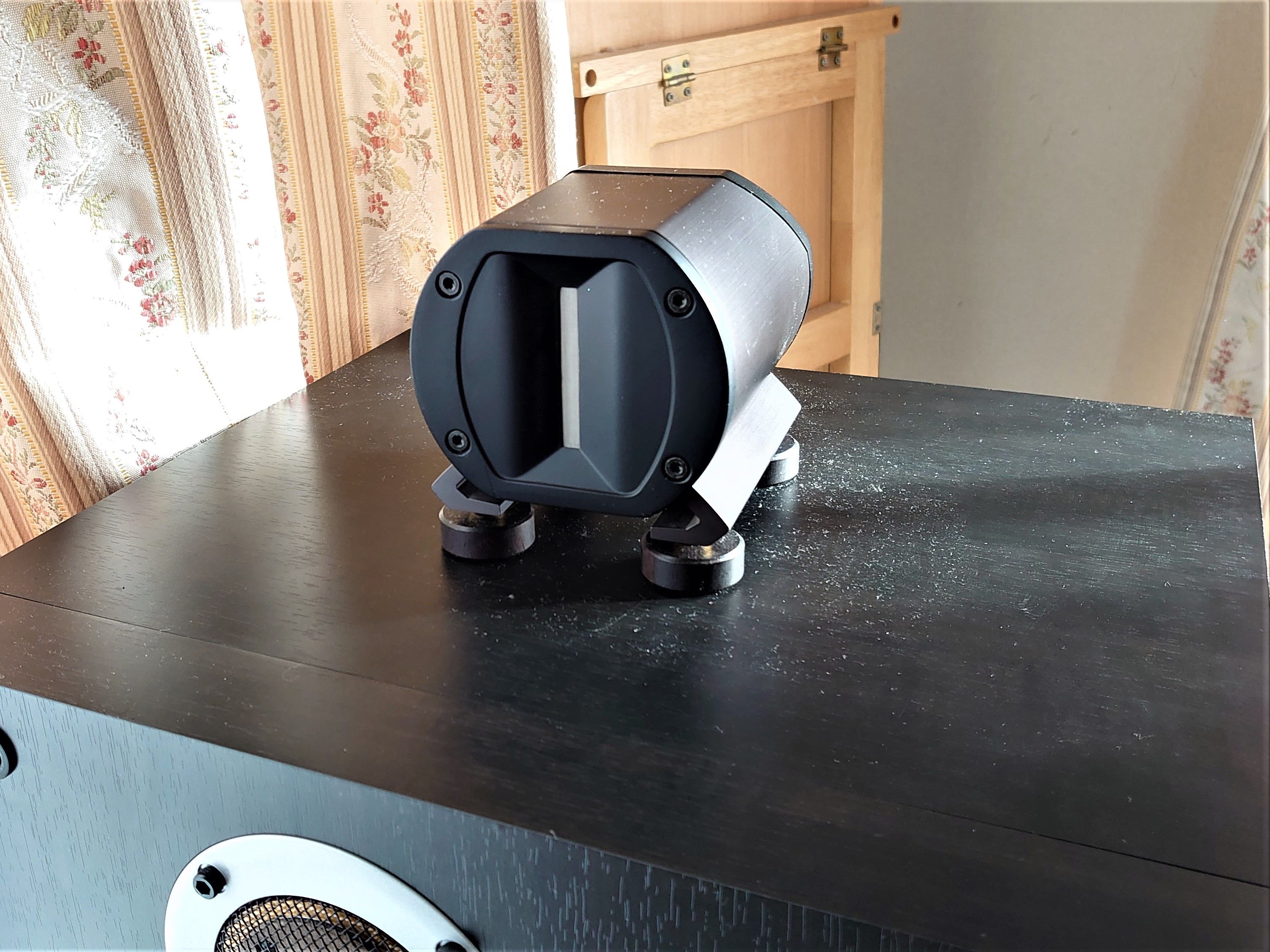 セッティング完了、ONKYO D-77NEにPioneer PT-R4を接続