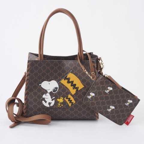 超目玉枠 スクエアバッグ ポーチ付き2wayバッグsnoopy スヌーピー しまむら 新品 その他 Raasequipment Com