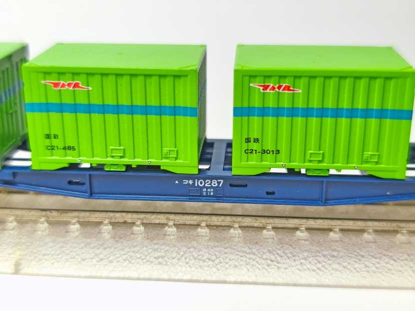 【週末限定セール】TOMIX 貨物・コンテナ まとめ売り ジャンク コンテナ貨車 TOMIXのコキ10000（ジャンク品） | おん鐵 R - 楽天ブログ