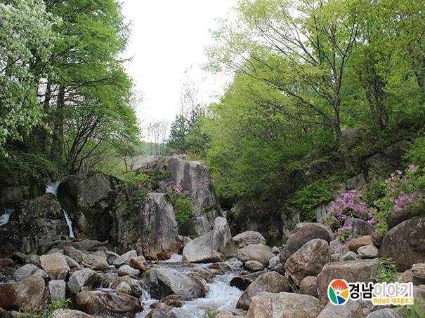 韓国旅行、慶尚南道、渓谷