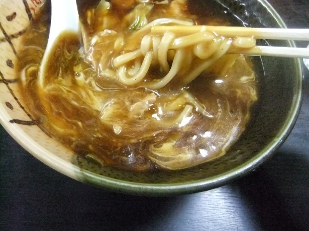 日吉屋@根岸のチーズカレー南ばんうどん2