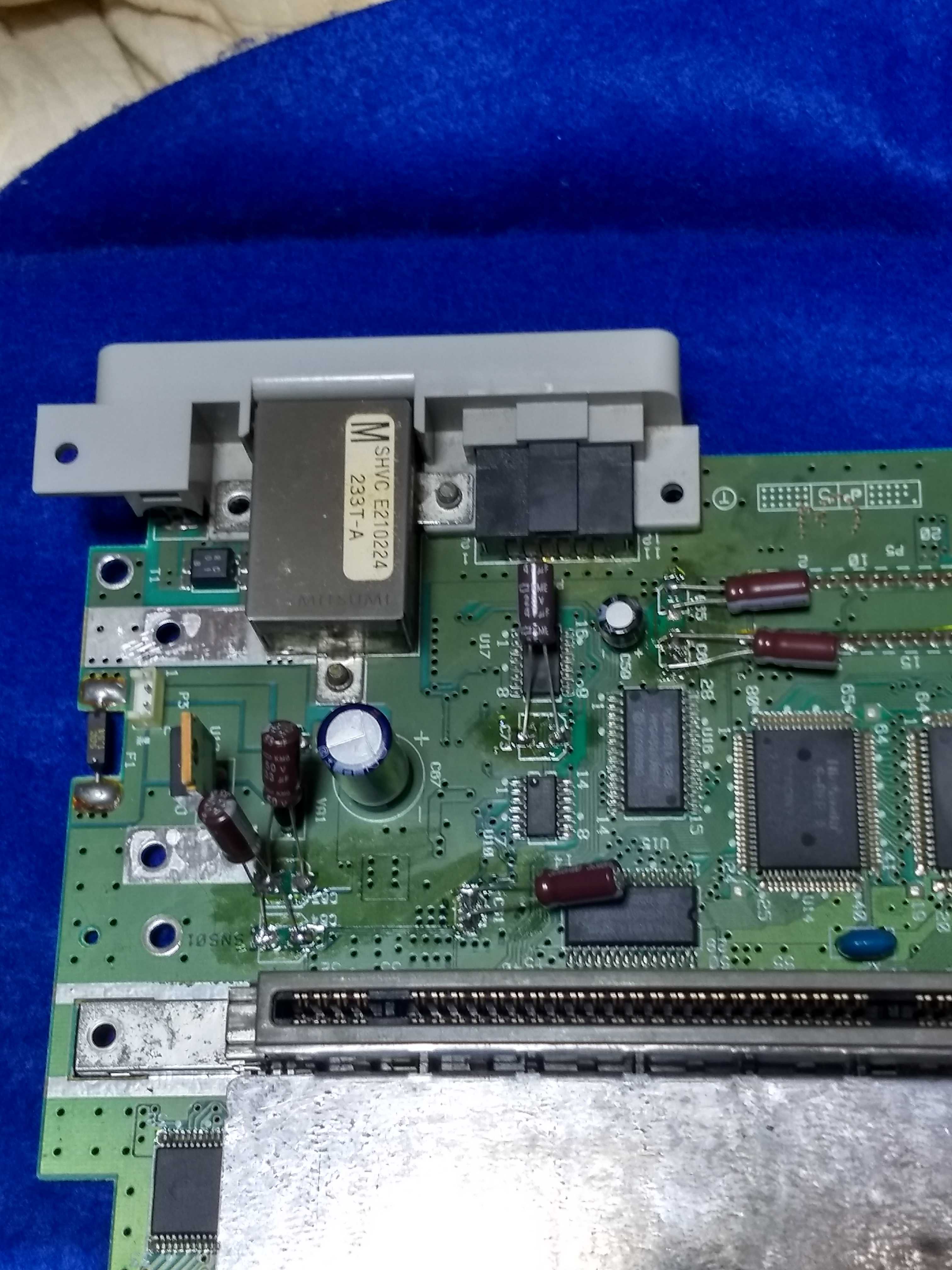 ✅映像コンデンサ新品交換　スーパーファミコン　令和使用レストアゲーム機 SFCのコンデンサ交換｜Ocelo