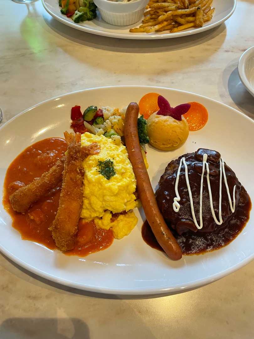 ディズニーランドの夕食 こりすのお菓子ブログ 楽天ブログ