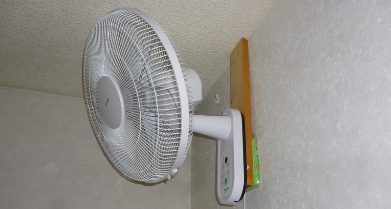 暑さ！対策は壁掛け扇風機 | katuragi2ndのブログ - 楽天ブログ
