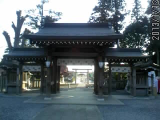 白鷺神社の神門３