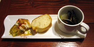 タパスと魚料理