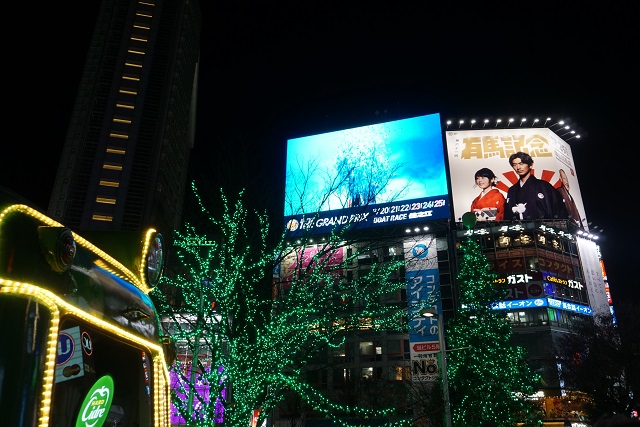 渋谷 東急5000系 クリスマス イルミネ－ション6