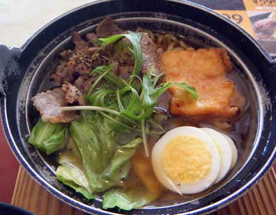 ジョイフルの「ラーメン定食」-2♪