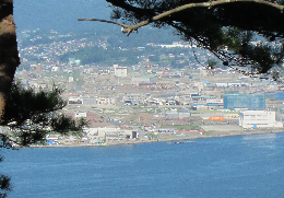 大島から気仙沼