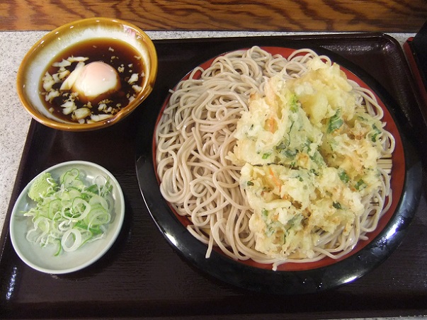 かめや新橋店の天玉せいろ１