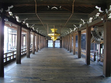 西本願寺　渡り廊下