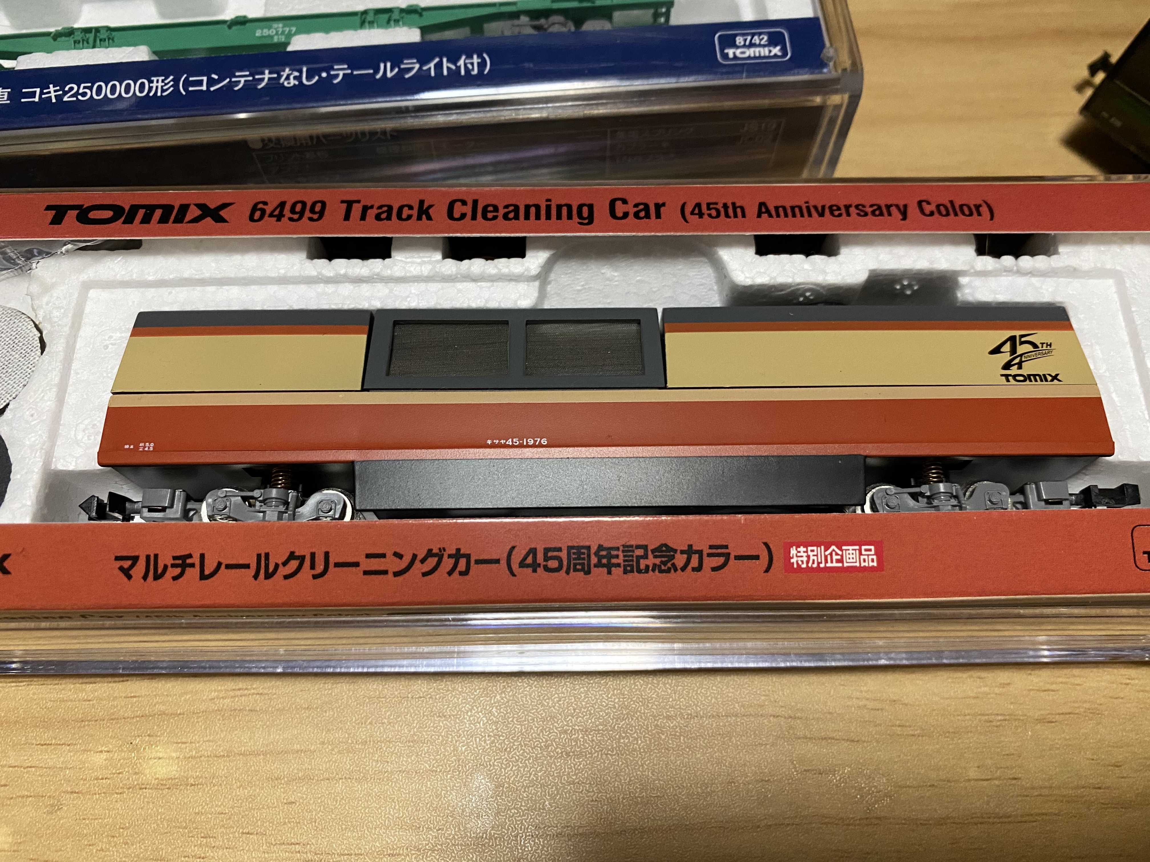 【早い者勝ち】【限定品】TOMIX 6492 マルチクリーニングカー 記念モデル TOMIX 6499 特別企画品 マルチレールクリーニングカー