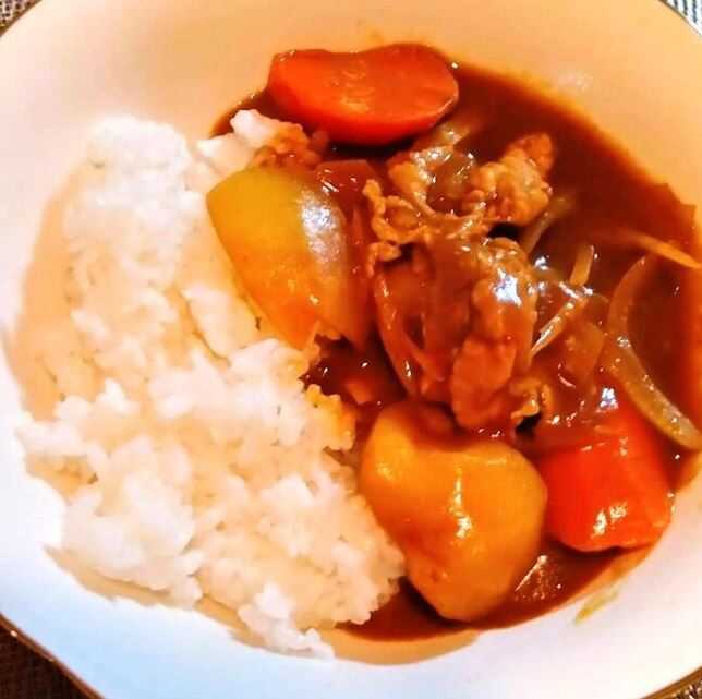 日本式！生姜のカレー