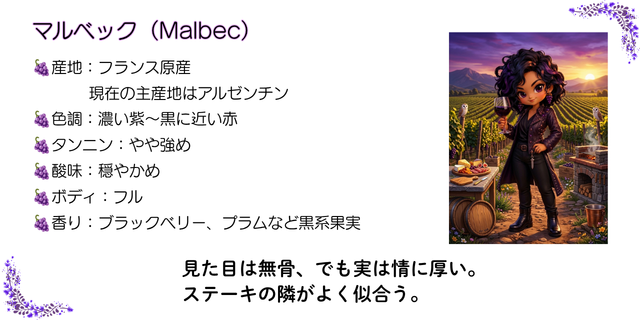 マルベックってどんな品種