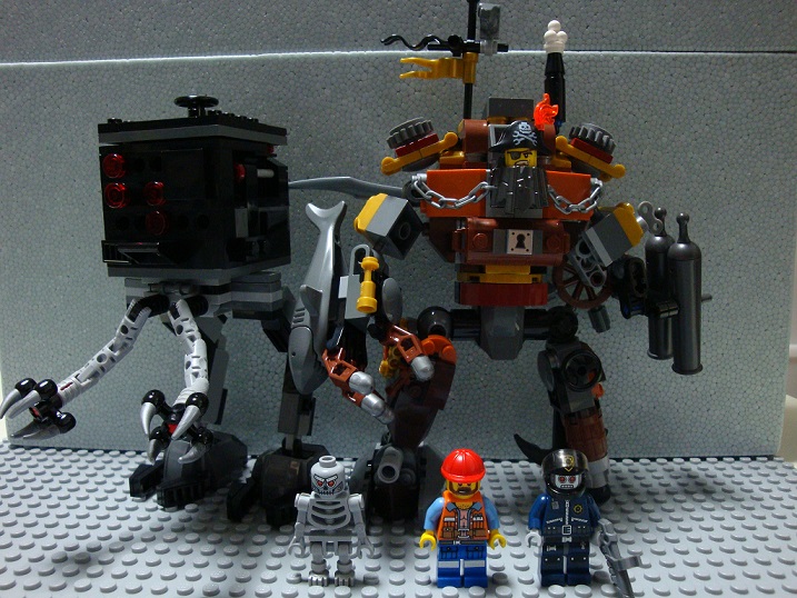 レゴ(LEGO) レゴ ムービーロボヒゲのシーカウ号 70810 70823の+