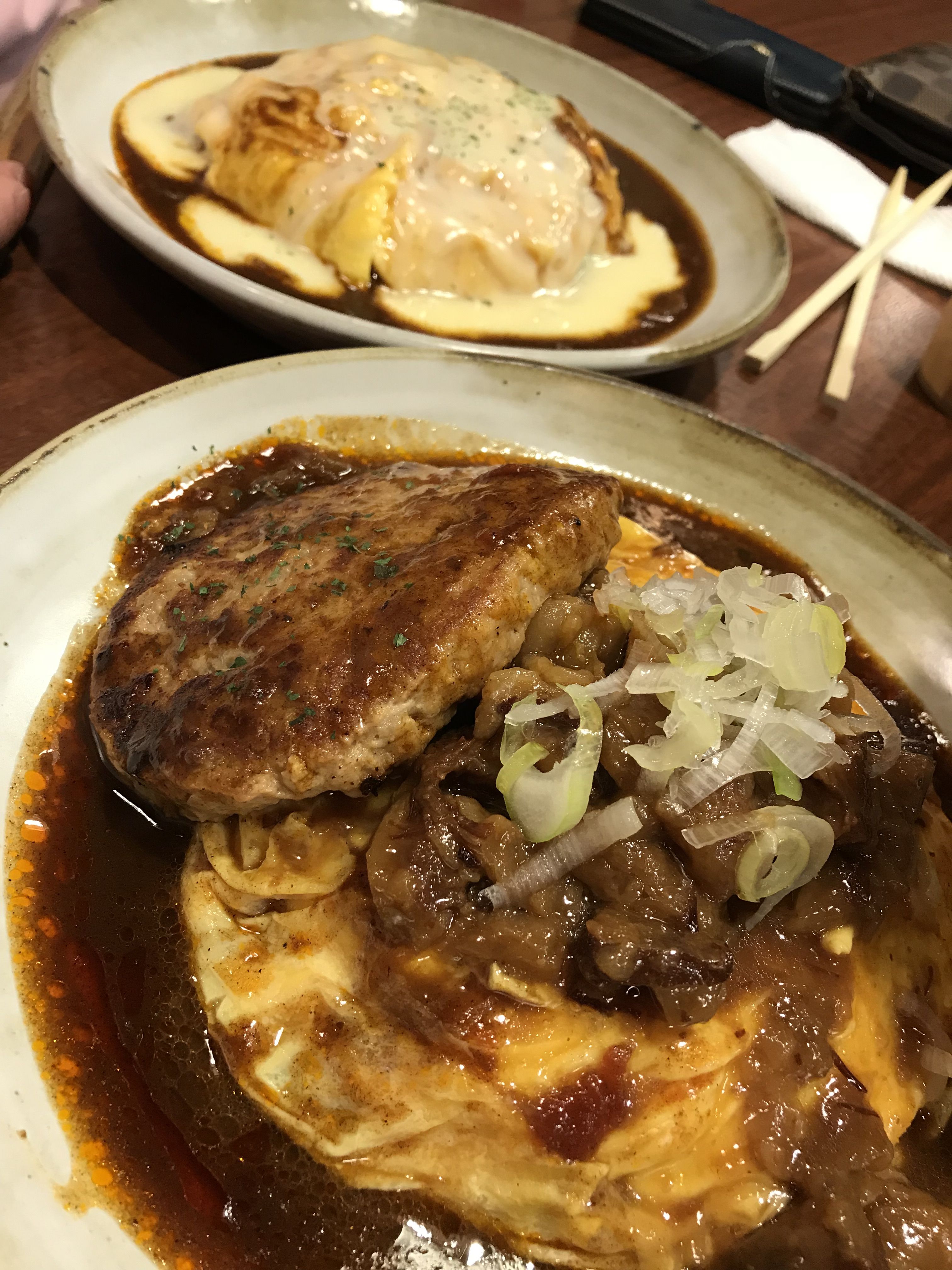 牛スジたっぷり大阪風オムライス 浪花オムライス 大阪 心斎橋 美味しいのもは人生を楽しくする 楽天ブログ