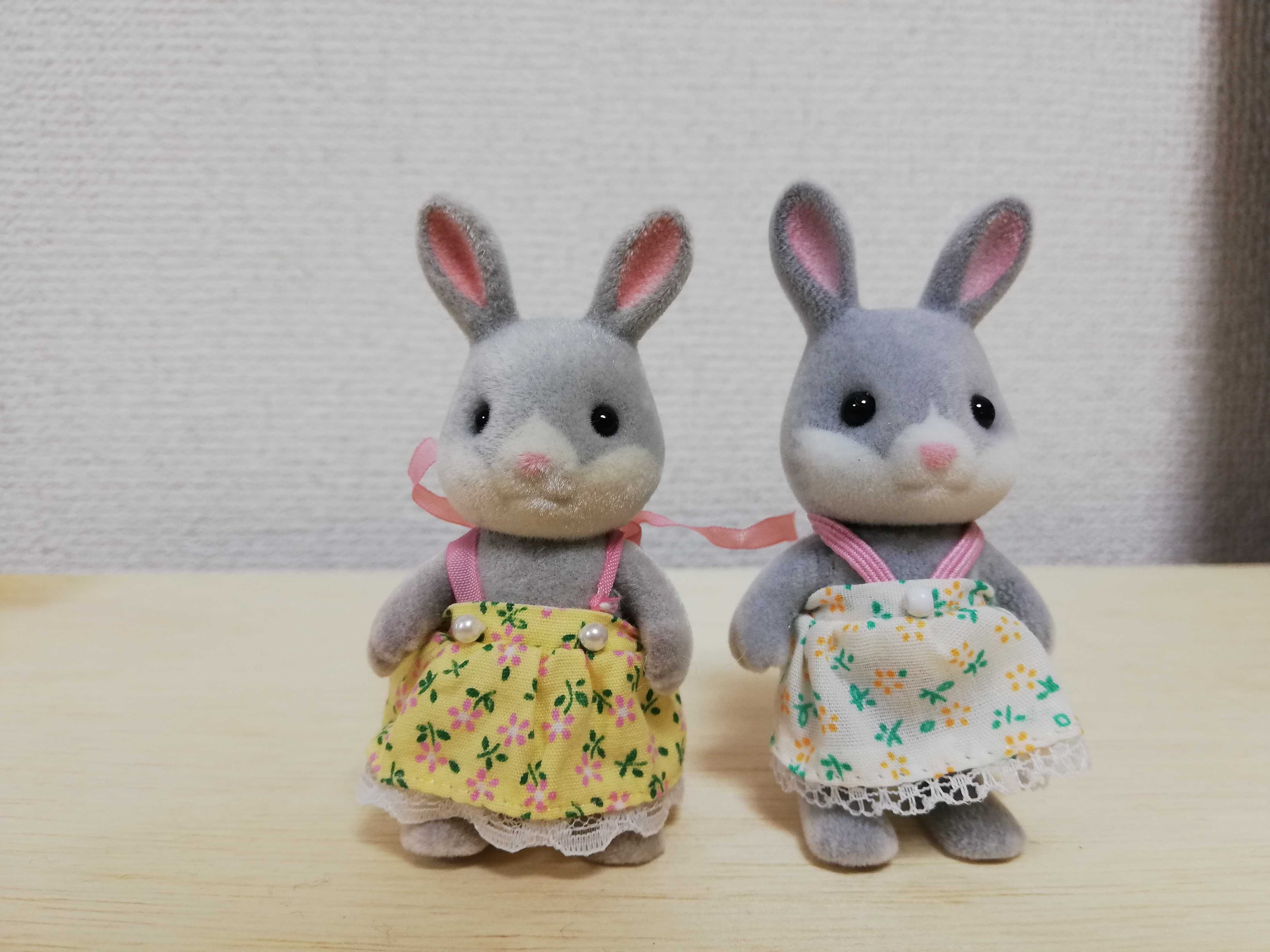 シルバニア】わたウサギファミリー | 三度の飯とミニチュアが好き