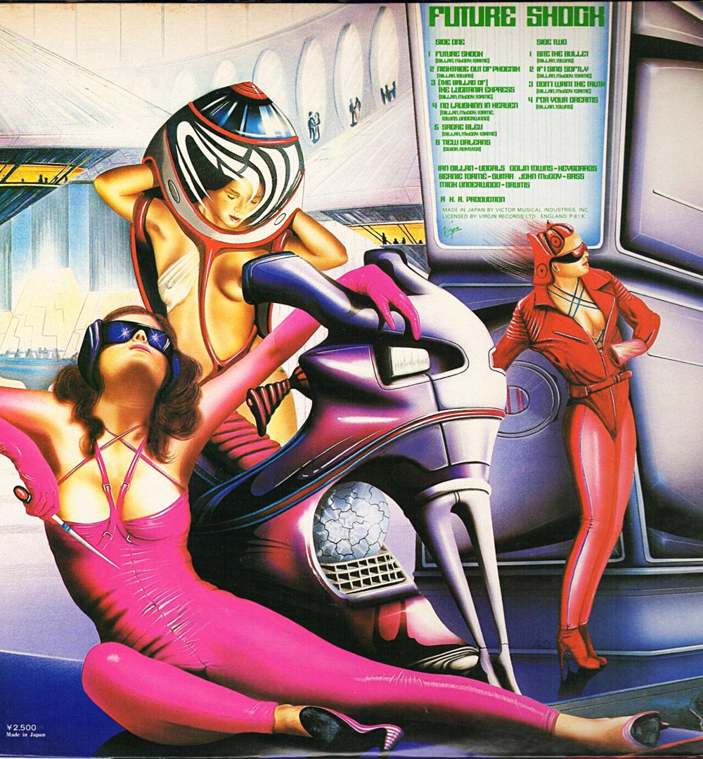【見本盤】Future Shock Gillan VIP-6976 Gillan – Future Shock – Cassette (Black Print, Album), 1981