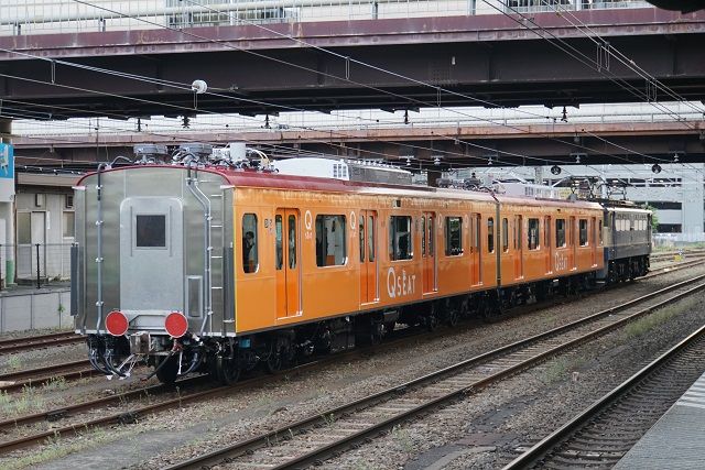 EF65 2065国鉄色牽引 東急6000系「Q-SEAT」用 中間車 甲種
