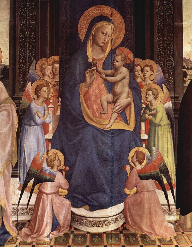 フラ・アンジェリコFra Angelico・・・とは？『受胎告知』祭壇画など