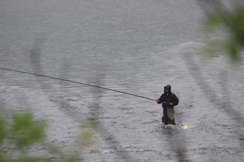 梅雨の銚子川