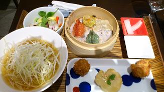 叉焼と葱入り汁そばセット