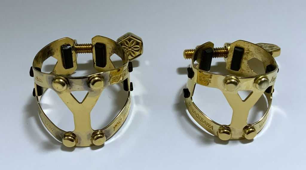 戦国リガチャー ２個付き ソプラノ、アルト用 戦国リガチャー 2個付き ソプラノ、アルト用 戦国リガチャー 2