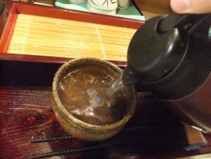 みとう庵＠大塚のそば湯