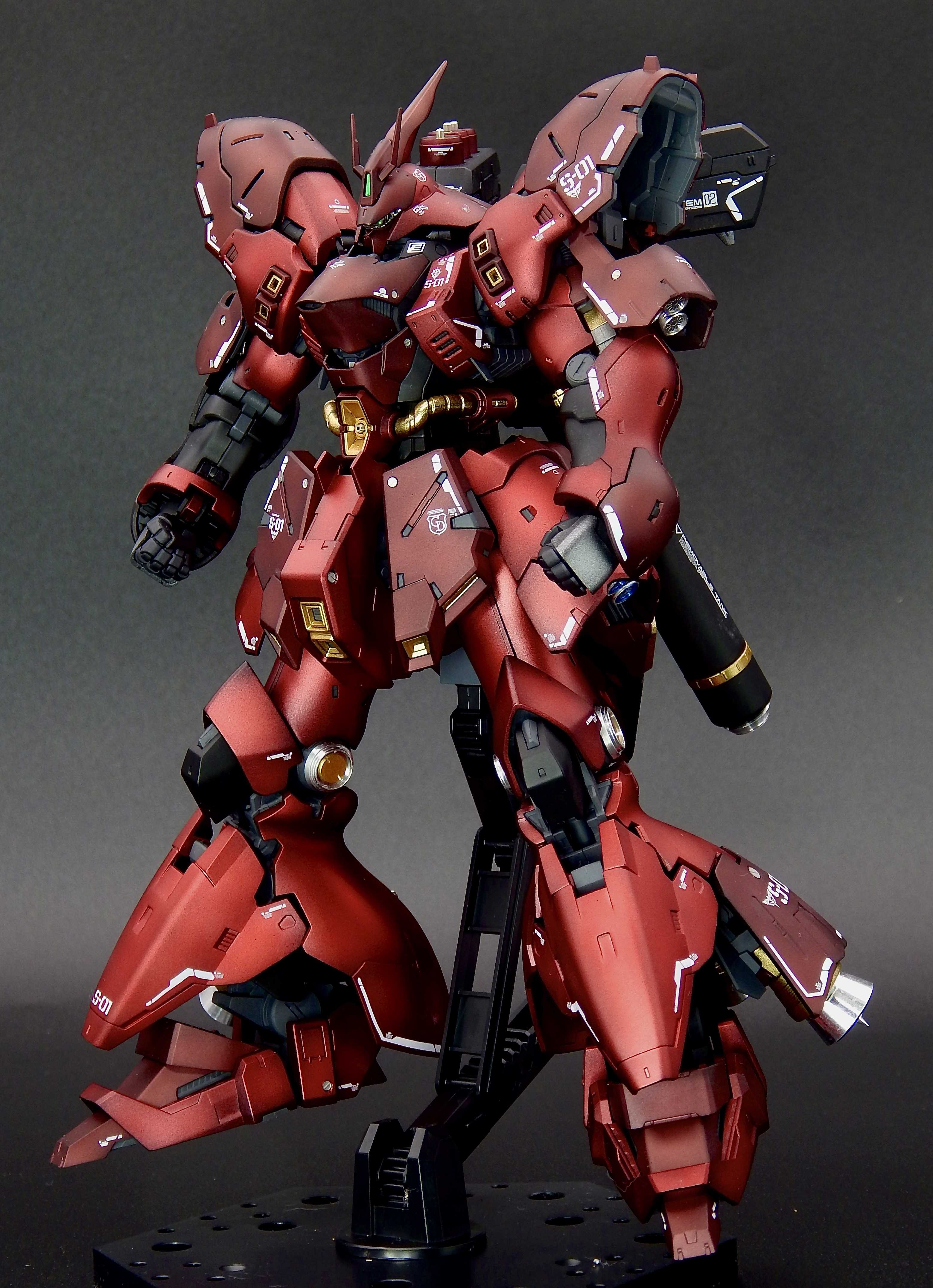 RG サザビー【キャンディ塗装】塗装済完成品 - プラモデル