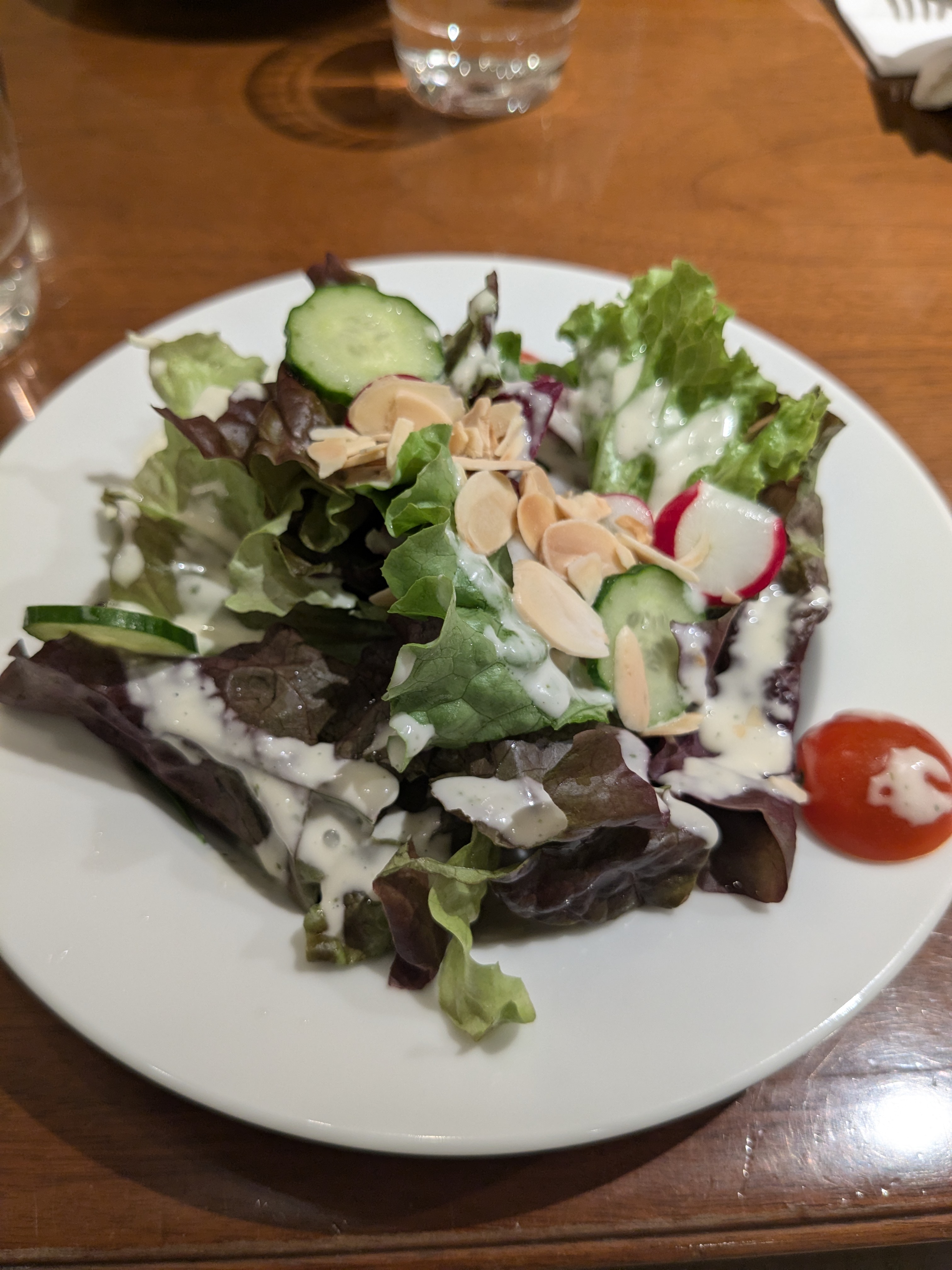HARBS ルミネ横浜店 ランチ　ランチサービス　サラダ