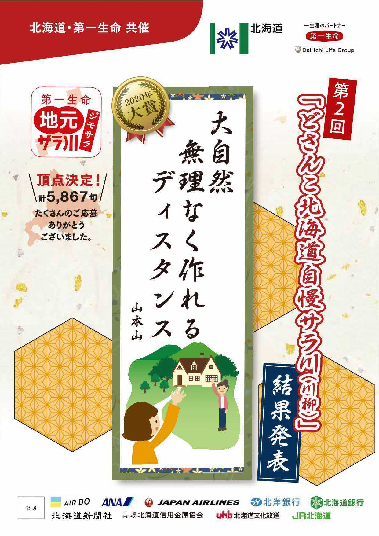 第２回どさんこ北海道自慢サラ川 川柳 の入選作品発表 北海道庁のブログ 超 旬ほっかいどう 楽天ブログ