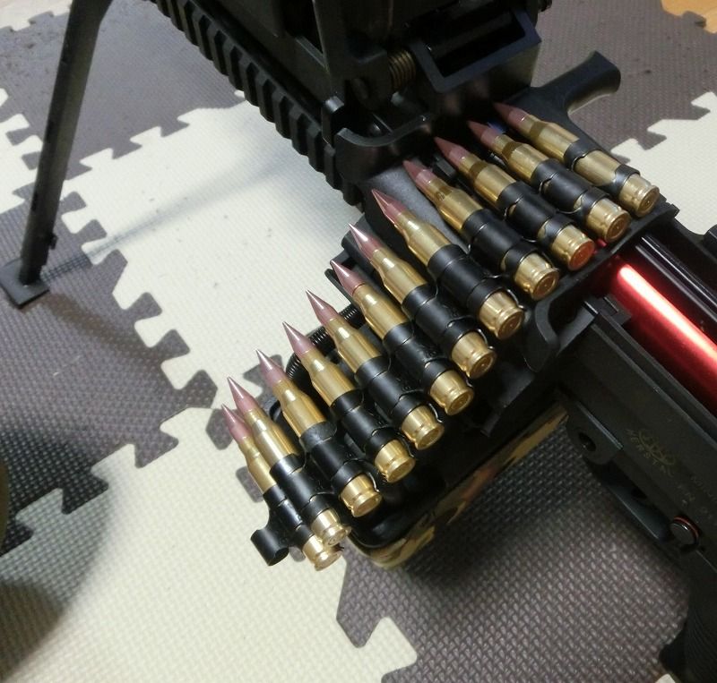 M249ミニミ 電動1500連発ｂｏｘマガジン 船長の銃改造記 楽天ブログ