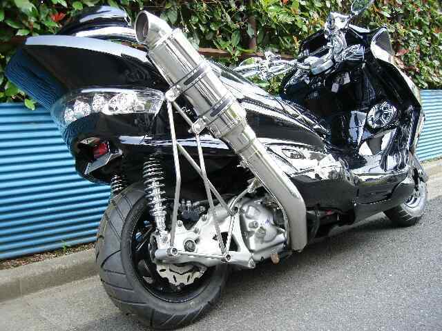 YAMAHA マグザム SG17J ☆希少カチ上げマフラー☆