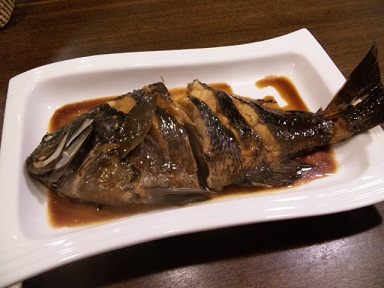 メジナの煮つけ