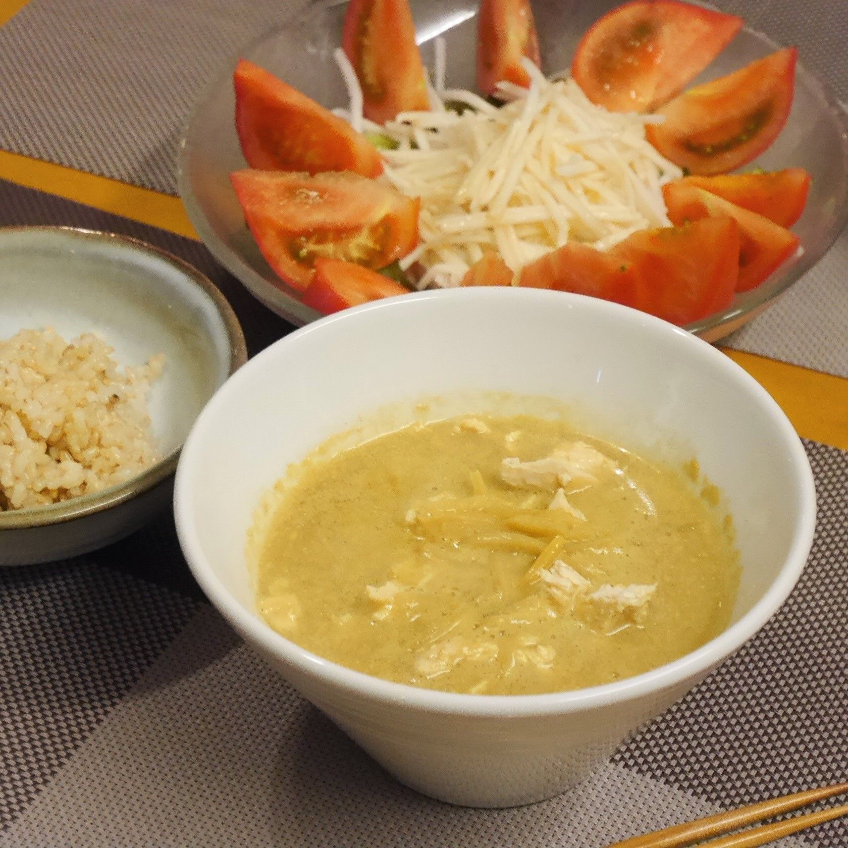 今夜はてづくり気分_グリーンカレー