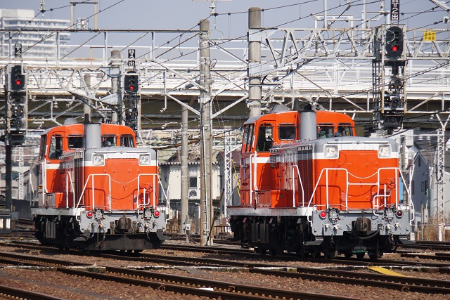 DE10 1685牽引 田端チキ工臨 & DE10 1571牽引 宇都宮ロングチキ工臨4