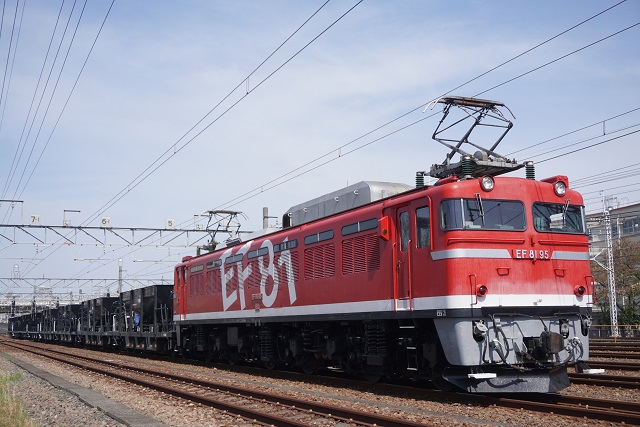 EF81 95牽引 水戸ホキ工臨 & EF64 1005牽引 鹿島貨物2