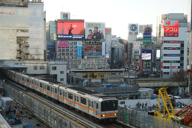 変わり行く 地下鉄 銀座線 渋谷界隈2