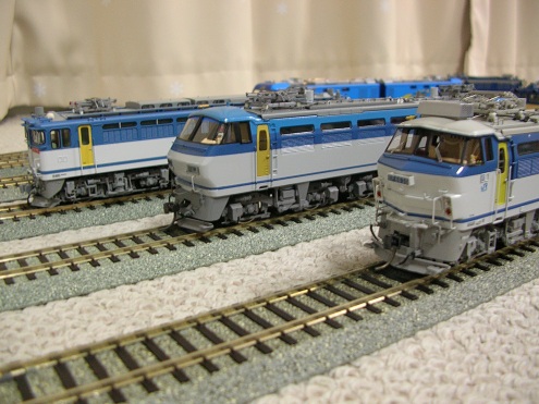 EF66   EF65  JR貨物　新鶴見機関区　　鉄道模型