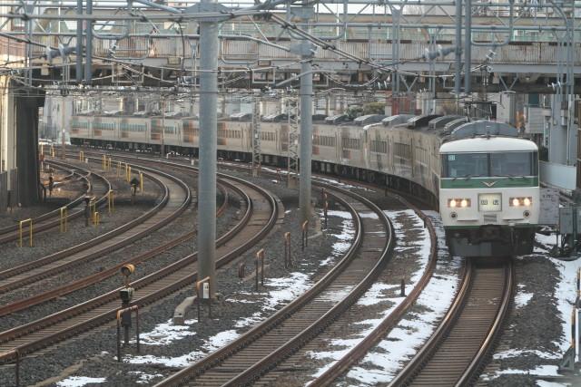 松戸地区 お仕体験ツアー 485系 送り込み回送2