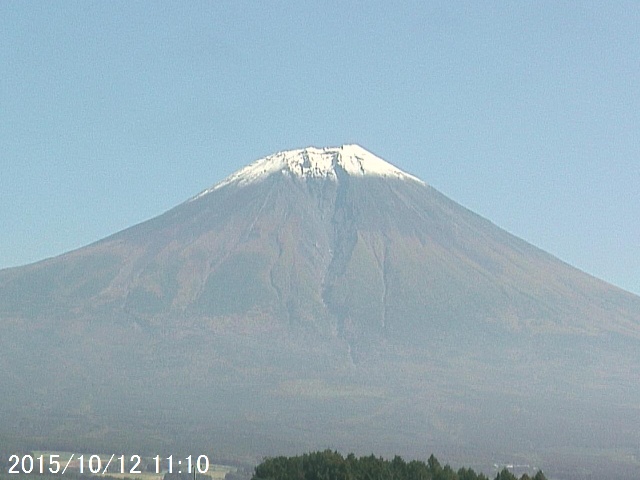 富士山 初冠雪を観測 ふじのくに静岡県のブログ 楽天ブログ