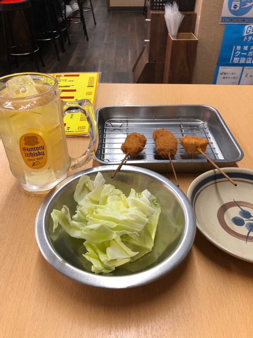 串カツとハイボールで 一人0次会 名古屋b食倶楽部 楽天ブログ