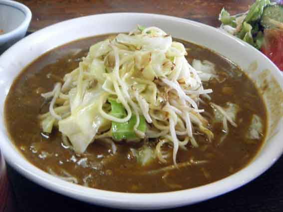 久善の「焼きそばカレー」-2♪